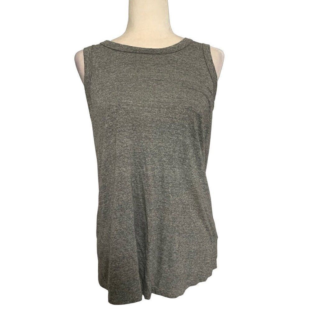 current elliott womens heather gray tank top 1 xs small